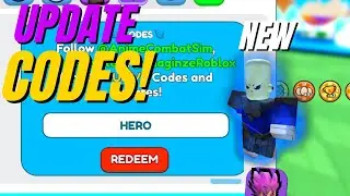 *NEW* UPDATE! HERO* CODES! [💎GEMS] Anime Combats Simulator ROBLOX