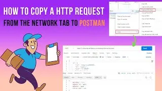 How to copy a http request from the network tab to Postman | Jayant Tripathy 