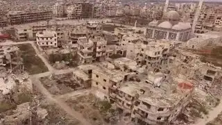 Drone Footage Shows Devastation Of Syrian City (VIDEO)