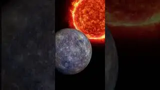 How Sun engulfs Mercury in 7.4 Billion years ☠️🌌 #Space #shorts