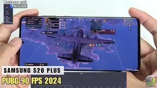 Samsung Galaxy S20 Plus test game PUBG Mobile 90 FPS 2024 |  Snapdragon 865