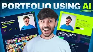 How I'd Build A JOB READY Graphic Design Portfolio In 2025 using AI