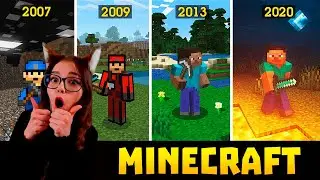 😱КАК Minecraft СТАЛ ИЗВЕСТНЫМ 2007-2020 , ТЫ ОФИГЕЕШЬ !!! РЕАКЦИЯ НА King Dm КИНГ ДМ