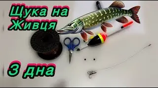 Снасть на щуку поплавцева \ ловля щуки на живця