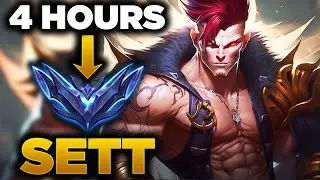 [S13] How to ACTUALLY Climb to Diamond in 4 Hours with Sett - Sett Gameplay Guide + Builds + Runes