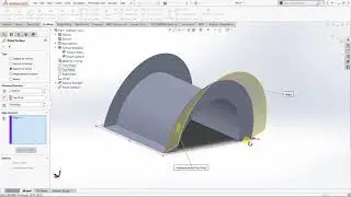 3D Ruled Surface in SolidWorks