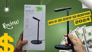 BOYA BY-CM1 USB Mic 2024 Unboxing & Review – Best Budget Mic for Creators?