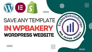 How to save any template in wpbakery wordpress website