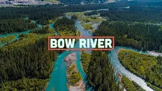 Bow River, Alberta Drone Video