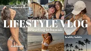 LIFE IN HAWAII: healthy habits in 2024, living a balanced life, my workouts + whale watching!!