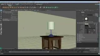 Maya Lamp Light