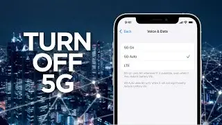 How to Disable 5G on an iPhone