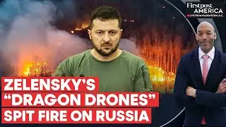 Ukraine’s “Dragon Drones” Spray Molten Metal on Russian Troops | Firstpost America