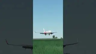 Smooth Air Algerie 737 landing