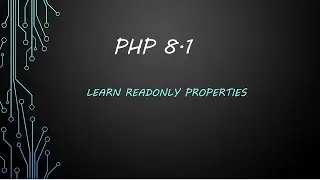 PHP ReadOnly Property with php version 8.1