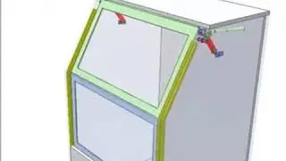 Robotic Vertical folding window