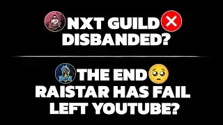 NXT Guild Disbanded? 🥺 || @RaiStar Left YouTube? | Binzaid Gaming mood off 💔