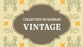 Collection de modèles de diaporama vintage | 6 packs de style rétro