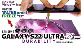 Samsung Galaxy S22 Ultra Durability Test - Does the S-Pen Stylus work Underwater?!