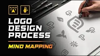 Most Simple Logo design process for Beginners with Mind Mapping