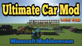 Minecraft 1.16.5 - Ultimate Car Mod