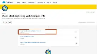 Set Up Your Salesforce DX Environment || Quick Start: Lightning Web Components