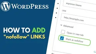 WordPress: How to Add nofollow Attribute to External Links