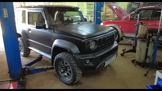 Лифт подвески Suzuki Jimny (установка колес 215/75R15)