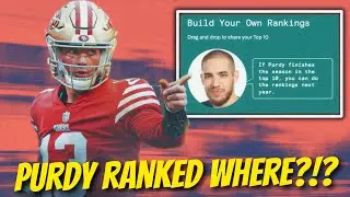 The Ringer’s Steven Ruiz is back ranking 49ers Brock Purdy absurdly low in new QB ranking 🤦‍♂️