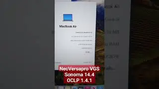 Hackintosh Sonoma 14.4 via OCLP