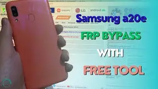 Samsung a20e frp bypass with free tool ✔️ One Click