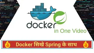 Docker Tutorial in Hindi || Java Spring Boot