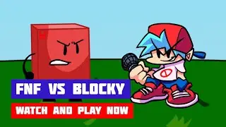 FNF vs Blocky from BFDI (FULL-WEEK, Friday Night Funkin)