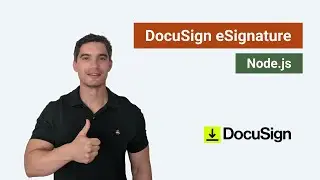 DocuSign eSignature Quickstart with Node.js