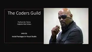 HHV 01 Installing Packages in Visual Studio