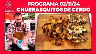 CHURRASQUITOS DE CERDO por GABO COLACIOPPO | CUCINARE TV - Programa 02/11/24