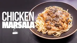 MAKING CHICKEN MARSALA AT HOME JUST LIKE THE OLD COUNTRY / OLIVE GARDEN! | SAM THE COOKING GUY