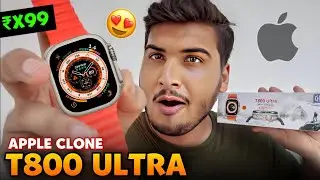 T800 Ultra Smart Watch Honest Review - Sasta Apple Watch Ultra 😍