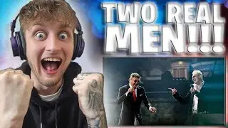 TWO REAL MEN!!! THE SONG WE ALL WANTED!!! Grigory Leps & Shaman - A Real Man (Uk Music Reaction)