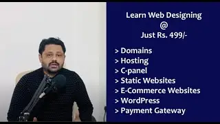 Learn Web Designing Through WordPress at Just Rs. 499/- | Learn How to Create E-commerce websites