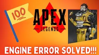 Apex Legends: How to Fix Engine Error season 8 2021 [Steam] windows 10