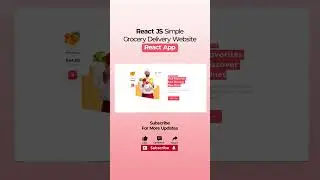 Simple Grocery Delivery Website | FREE Bootstrap Source Code 