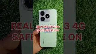 How To Enable SafeMode In Realme C63 4G ⚡ How To On Off Safemode In Android 🔥🔥 #shorts #viral #c634G