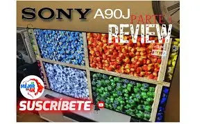 SONY A90J OLED TV Review:  Menús de imagen y GOOGLE TV - 1º Parte