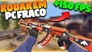 COMO RODAR CSGO EM PC FRACO ( Como aumentar o FPS do CSGO )