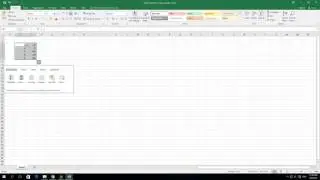 How to create a box and whisker Chart in excel 2016