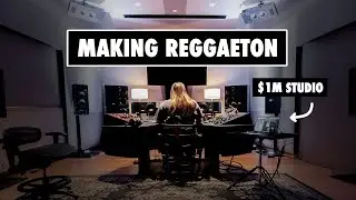 Making REGGAETON in a MILLION-DOLLAR STUDIO!