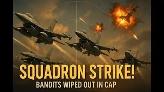 “Squadron Strike!Bandits Wiped Out in CAP