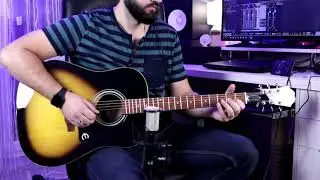 Epiphone DR 100 - Guitar Demo