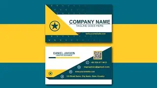 Business Card Design in CorelDRAW - CorelDRAW Tutorial